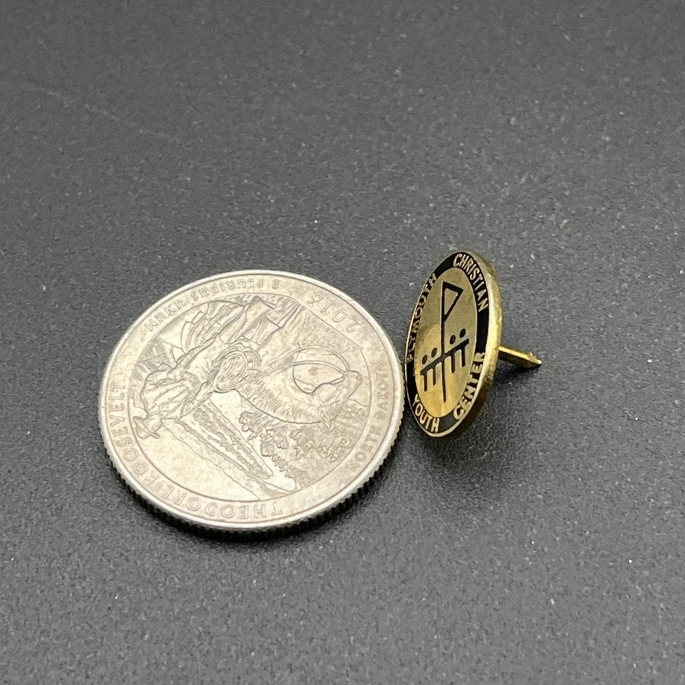Plymouth Christian Youth Center Lapel Hat‎ Pin